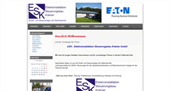 Desktop Screenshot of esk-gmbh.de